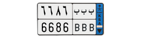 لوحة ب ب ب 6686